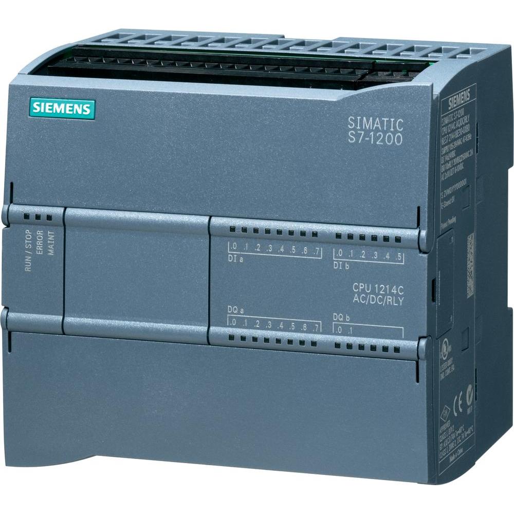 CPU 1214C, AC/DC/RLY, ONBOARD I/O :14 DI 24V DC - 6ES7214-1BE30-0XB0