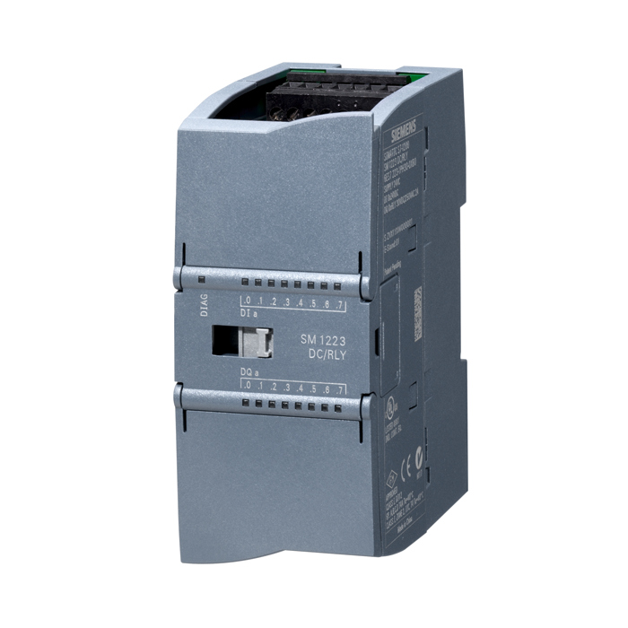 I/O SM 1223, 8DI / 8DO RELAY 2A - 6ES7223-1PH30-0XB0