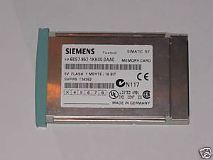 SIMATIC S7, MEMORY CARD FOR S7-400, LONG VERSION, 5V FLASH-EPROM, 1 MBYTE - 6ES7952-1KK00-0AA0