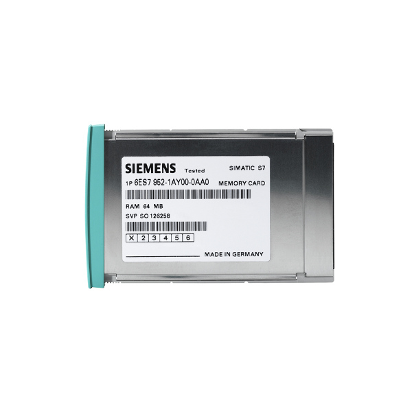 SIMATIC S7, MEMORY CARD FOR S7-400, LONG VERSION, 5V FLASH EPROM, 64 MBYTES - 6ES7952-1KY00-0AA0