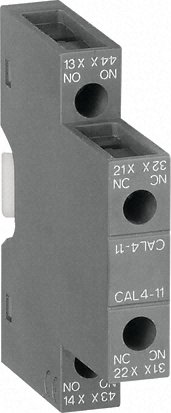 Auxiliary Contact Block, 2 Pole