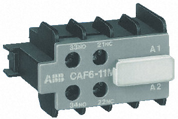 Contactor, block, auxiliary, 2S