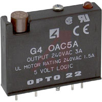 ER - AC Output Module, G4, Digital, Brain Board Compatible, 24-280 VAC, 5 VDC Logic