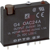 ER - Module, G4, AC Output, Digital, 24-280 VAC, 24 VDC Logic