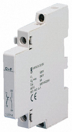 Indicator, remote, contactor status, 1 N/O, 1 N/C, 24-240Vac/dc