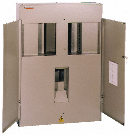 Panelboard, Powerpact 4, 5 way, RAL9001, 630A