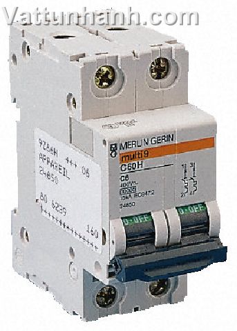Circuit,breaker,C60H,2 poles,20A