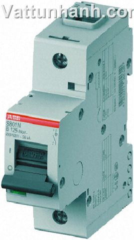 MCB,36kA,Type C characteristic,single pole,80A,35mm capacity,S800