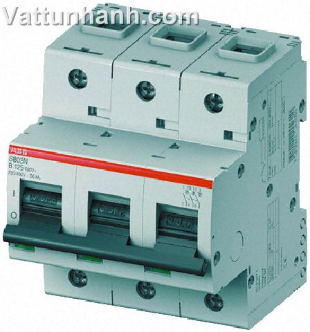 MCB,36kA,Type D characteristic,triple pole,80A,35mm capacity,S800