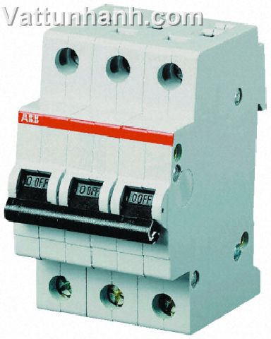 MCB,3 pole,C curve,6kA,100A