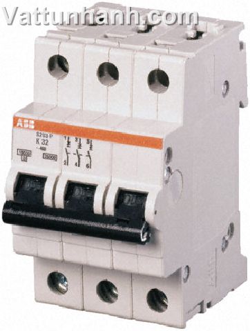 MCB,3 pole,K curve,6kA,32A