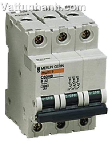 MCB,DIN rail,type B,10kA,3-pole,32A