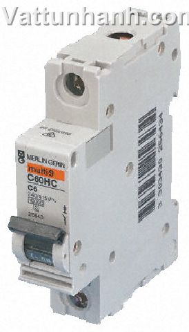 MCB,DIN rail,type C,10kA,1-pole,2A