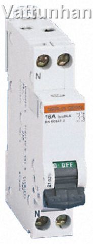 circuit breaker DT40 1P+N 6KA