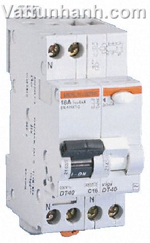 CIRCUIT BREAKER DT40 VIGI P+N 16A C 3