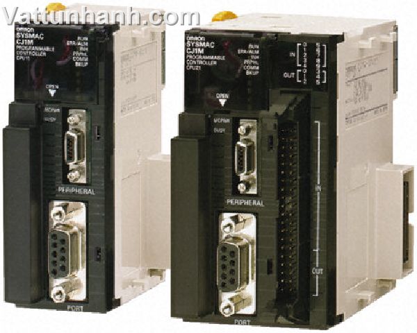 CPU,5K steps program,32K word data memory,160 I/O max,serial PLC link,built-in I/O