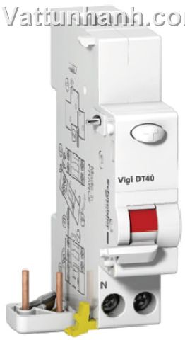 Earth leakage module,Vigi DT40,1P+N,40A