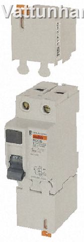 RCD,two module,2 pole,30mA,DIN rail,25A