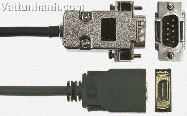 Connector,cable,HMI-PLC,2m