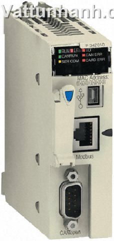 PLC,Standard Modicon M340 CPU,Serial,CAN open master,Level2,4096kb,24Vdc,11 input