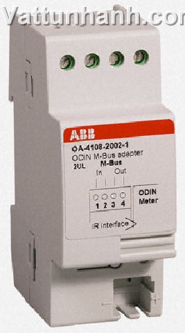 Adapter, serial communication, M-bus/M-bus twisted pair, DIN rail, CTM04000