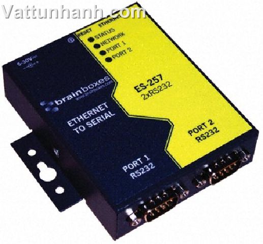 Converter Ethernet to serial 2 x RS232