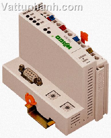 Coupler, Profibus DP, 12 Mbit/s, 24Vdc, 125 i/o, sub-D9 male