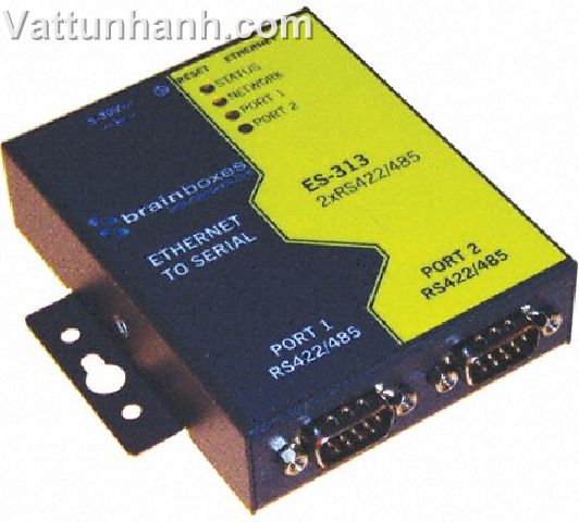 Ethernet to Serial 2 port RS422/RS485