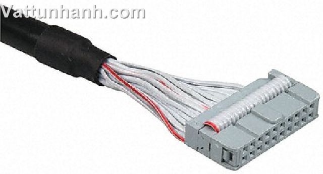 PLC, 2m cable, connection, TSX PLC, telefast 2, ABFH20H200