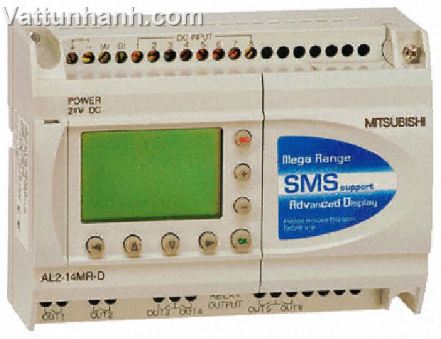 PLC, Alpha 2, extension module, 4 points 24Vdc digital I/P