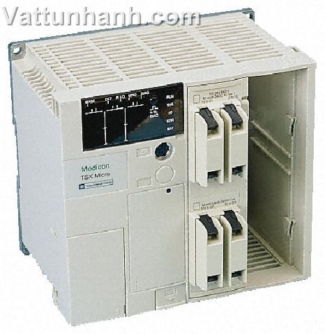 PLC, CPU, TSX 37-10, module, 32 I/P, 32 O/P, 184 HE10 connector I/O, 24Vdc