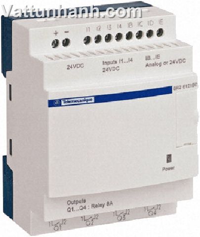 PLC, Logic Module, Zelio, 12 I/P, 8 O/P relay, 