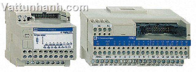 PLC, interface, relay input, sub base, telefast 2, volt free, 16mm relay width, 16 channel, ABE7P16T