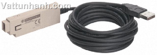 PLC, logic module, zelio, interconnection cable, USB, logic module-PC, 3M
