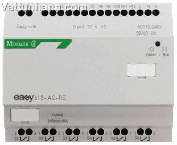 PLC, module, logic controller, relay 2 output, Easy/MDF