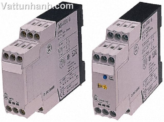 Relay, overload, thermistor, 24-240Vac 50/60Hz, 24-240Vdc, c/w auto reset, mains, fault LED