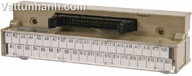 Terminal block, 40 point (M3 captive screws colour marked)