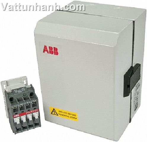 Contactor, 25A, 230V, 4 pole, enclosed