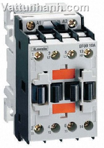Contactor, 3 pole, DIN rail mounted, 1 N/O, AC3, 9A, 4kW, 24Vac