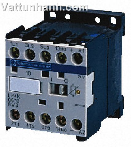 Contactor, low power, k, 24Vdc, 2.2kW, 3NO + 1NO