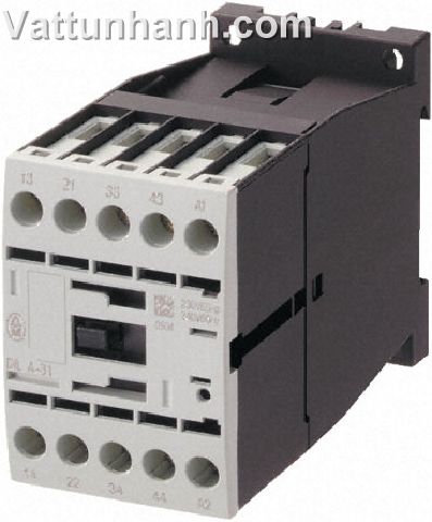 Contactor, relay, DILA module, 230Vac, 3 make and 1 break contacts