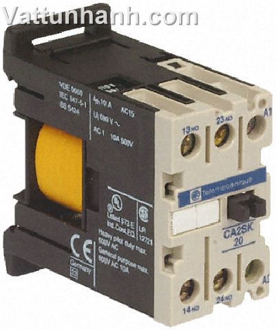 Relay, motor control, c/w 1 N/O+1 N/C