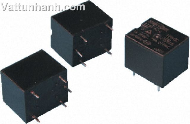 Relay, PCB, sugar cube, SPNO, sealed, 5Vdc
