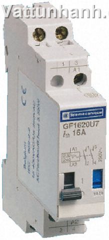 Relay, impulse, 230/240V, 1 N/O 1 N/C