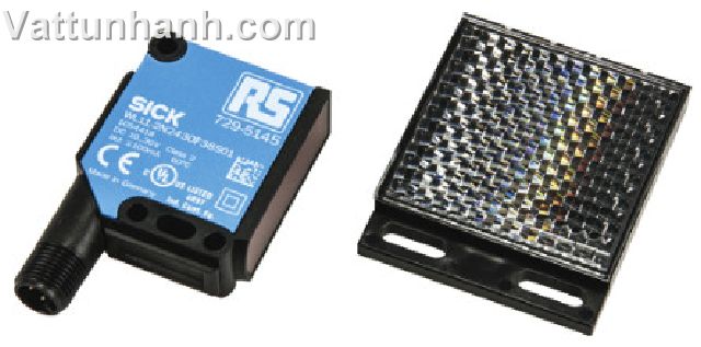 Sensor Photoelectric, NPN, Retro, M12