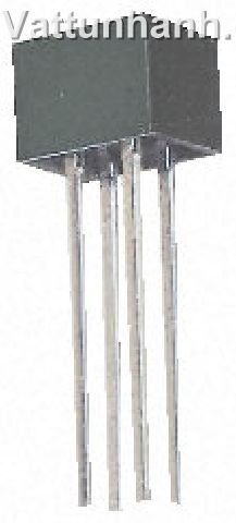 Sensor, optical, reflective, unfocused, 1.27mm-range, phototransistor, OPB706B