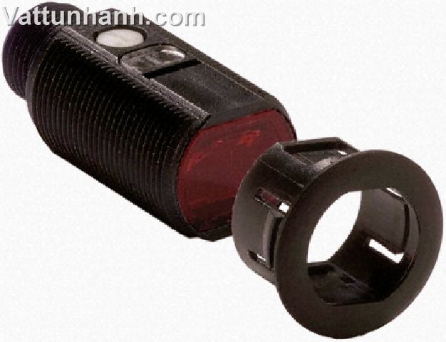 Sensor, photo-electric, easy mounting, E3FZ, M18, diffuse, 1m, DC 3-wire, NPN M12