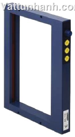 Sensor, thru-beam frame 200X120mm M12