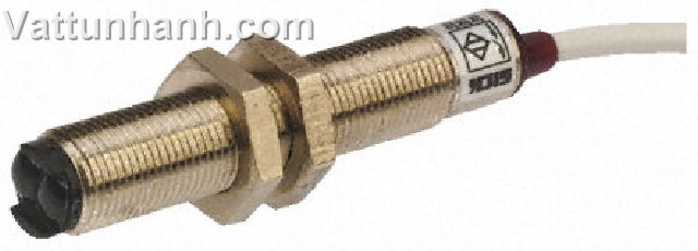 Sensor, photoelectric, m12, diffuse, pnp, barrel, sensor, vt12