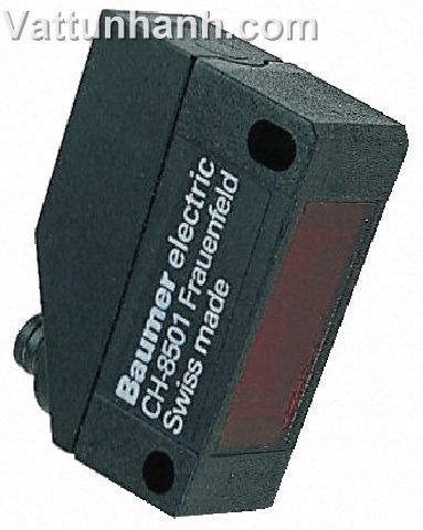 Switch, sensor, photo, background suppressed, light/dark, PNP, complimentary O/P, M8, bracket